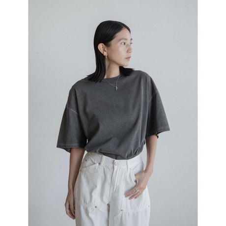 《予約販売》label pigment tee/2colors_nt2372