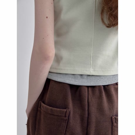 【NOKCHA original】back accent custom tank top/2colors_nt2570