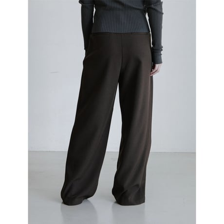 《予約販売》front accent tuck wide pants/2colors_np1203