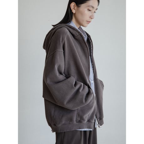 《予約販売》pigment over hoodie/2colors_nt2403