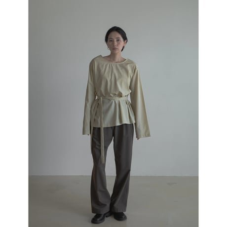 《予約販売》2way back accent blouse/2colors_nb0259