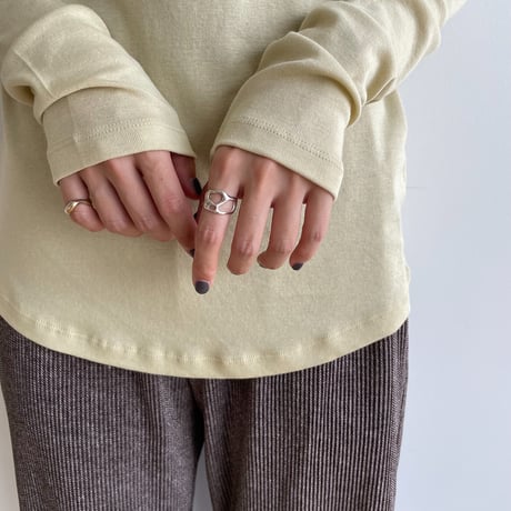《予約販売》silver925 beehive ring_na0421