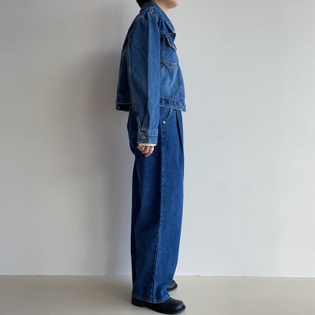 《予約販売》mannish tuck jeans_nj0092