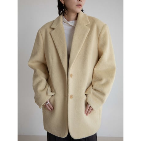 《予約販売》shaggy handsome wool jacket/2colors_no0428