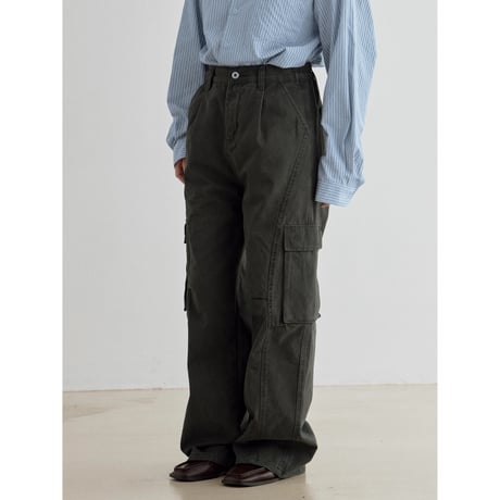 《予約販売》mannish cargo pants/2colors_np1235