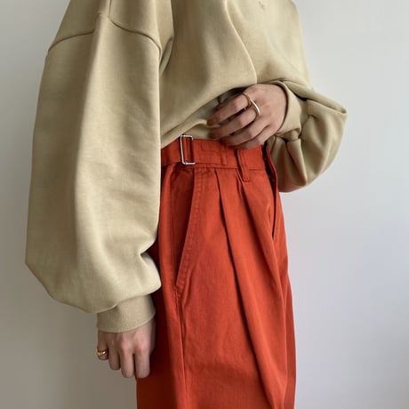 《予約販売》buckle chino pants/2colors_np0548