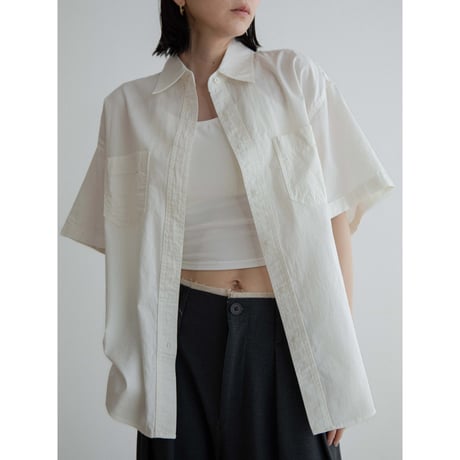 《予約販売》handsome half shirt/2colors_nb0298