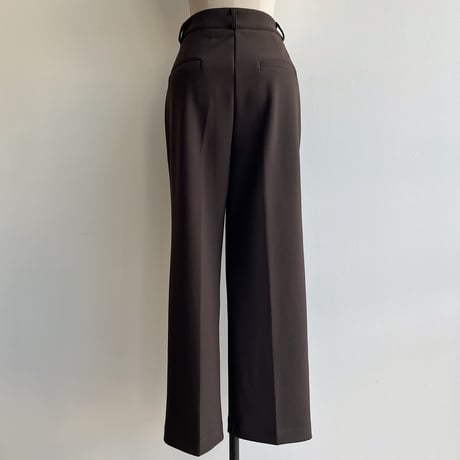 【nokcha original】relaxy pants/deep brown_np0694