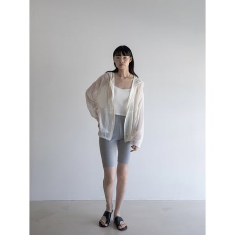 《予約販売》sheer over hoodie/2colors_no0389
