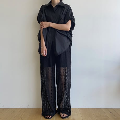 《予約販売》2way french sleeve  blouse/2colors_nb0180
