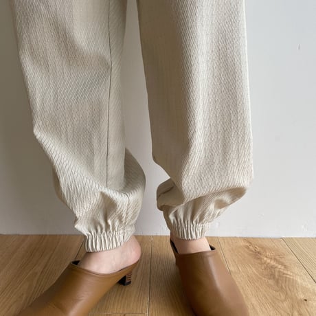 《予約販売》jacquard jogger pants/2colors_np0570