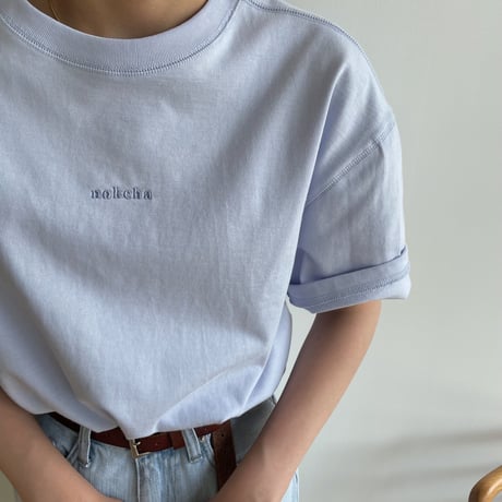 【nokcha original】nokcha tee/2colors (unisex)_nt1349