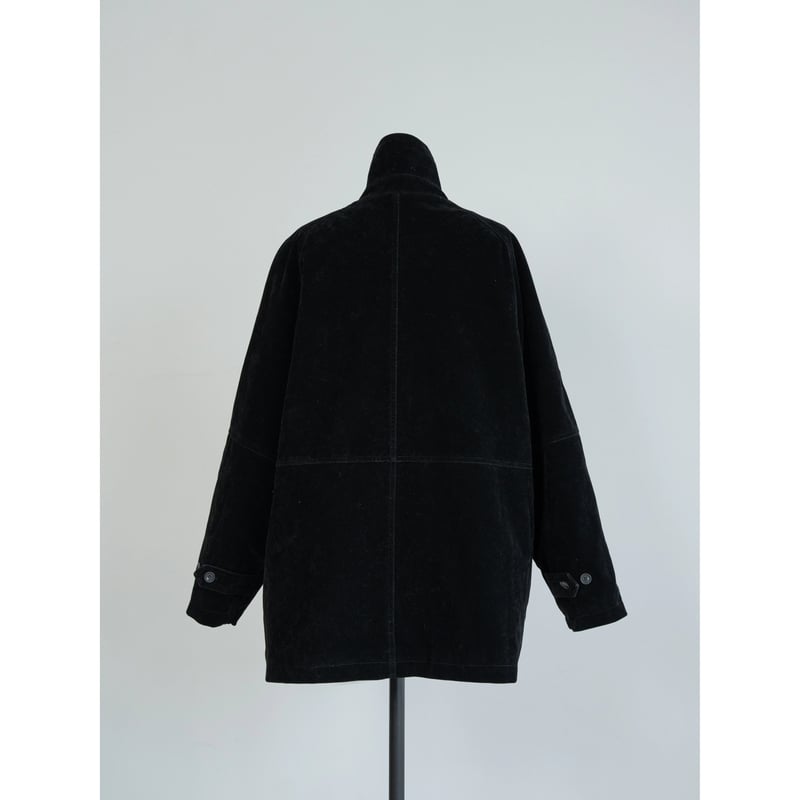 予約販売》quilting linner suède middle jacket/2colo