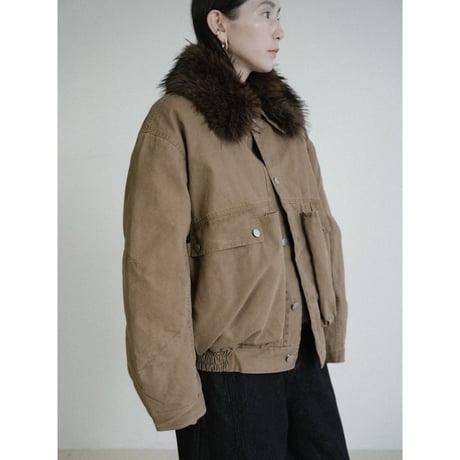 《予約販売》quilting linner 2way blouson_no0492
