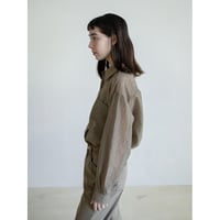 《予約販売》stripe mannish sheer shirt_nb0382