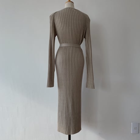 ✳︎予約販売✳︎lady knit long cardigan/2colors_nd0040