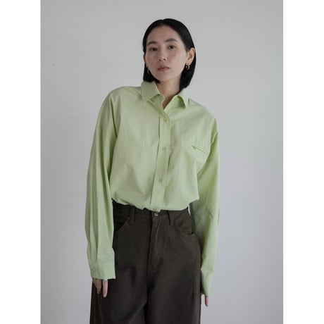 《予約販売》ennui color over shirt/2colors_nb0278