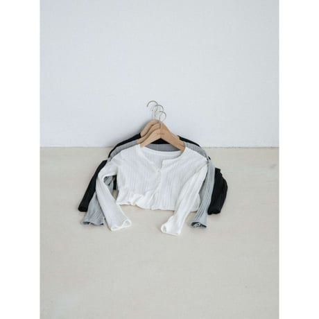 《予約販売》lib minimal cardigan/3colors_nt2559