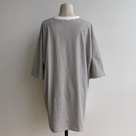 《予約販売》pin border over tee/2colors(unisex)_nt1695