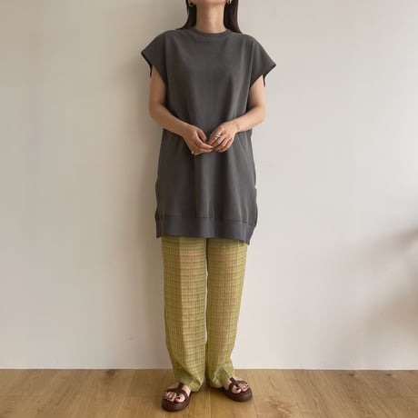 【nokcha original】pigment oval tops/3colors_nt1353