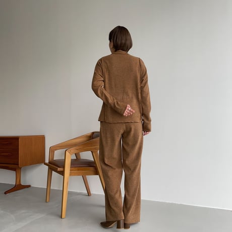 【nokcha original】worm mosaic pants/2colors_np0473