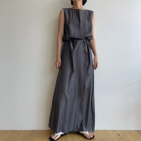 《予約販売》2way slit long ops/2colors_nd0148