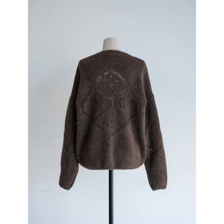 《予約販売》accent mohair knit pullover/2colors_nt2461