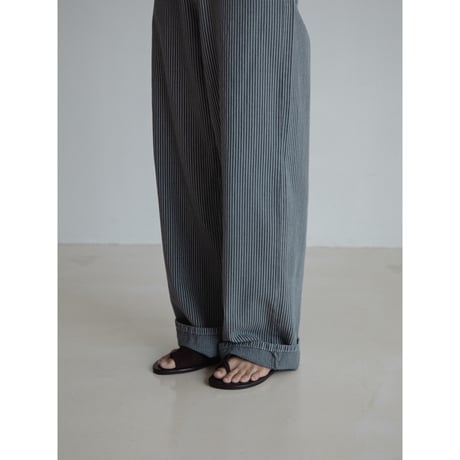 《予約販売》stripe retro jeans_nj0145