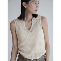 《予約販売》skipper knit sleeveless/2colors_nt2362