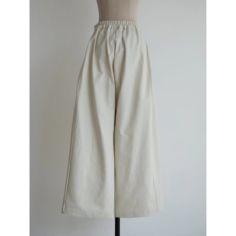 《予約販売》twill oval mannish pants/2colors_np1080