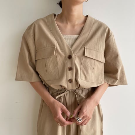 《予約販売》mannish jump suit/2colors_np0621