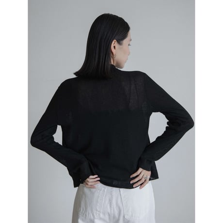 【NOKCHA original】linen knit cardigan/2colors_nt2348