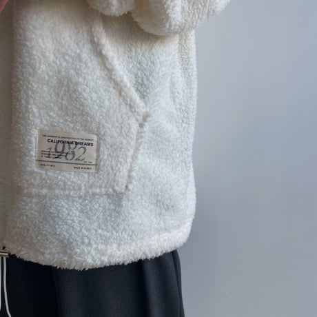 《予約販売》label fleece/2colors_nt1570