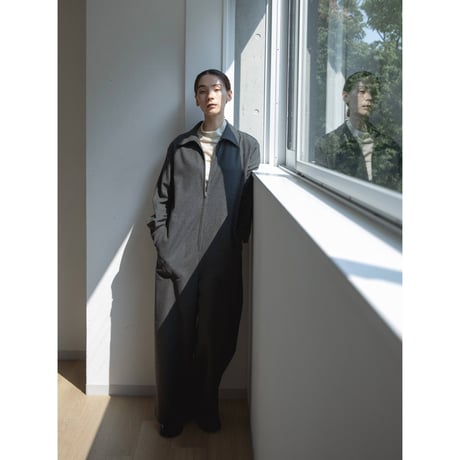 - AUTHENTIC series - classy jumpsuit/charcoal gray_an0023