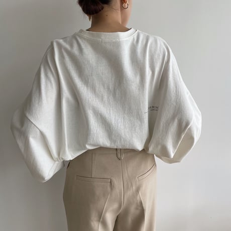 【nokcha original】“latte de the vert” tee/2colors_nt1446