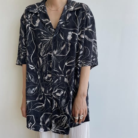 《予約販売》ennui pattern over shirt/2colors(unisex)_nb0152