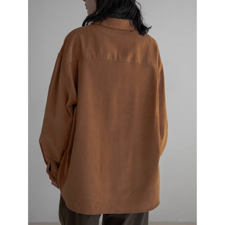 《予約販売》corduroy mannish over shirt/2colors_nb0269
