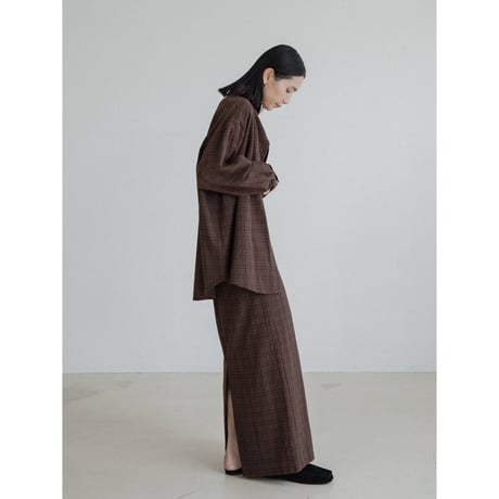 《予約販売》check pattern over shirt/2colors_nb0334