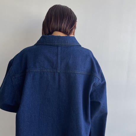 【nokcha original】denim shirt jacket_no0311