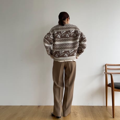 《予約販売》nordic rich knit/2colors_nt1515