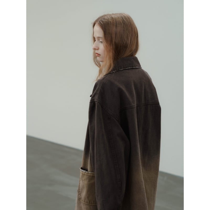 【NOKCHA original】gradation denim jacket NOKCHA original】gradation denim jacket_no0467