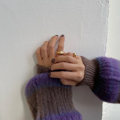 《予約販売》silver925 volume ring/2colors_na0234