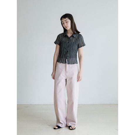 《予約販売》pigment oval jeans/2colors_nj0144