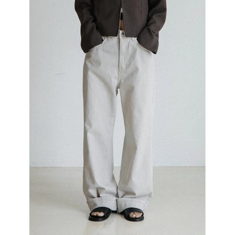 《予約販売》herringbone jeans/2colors_nj0187