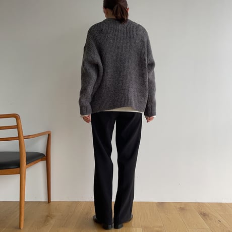 《予約販売》melange over knit/2colors_nt1544