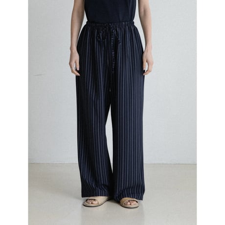 《予約販売》stripe easy rich pants/2colors_np1240