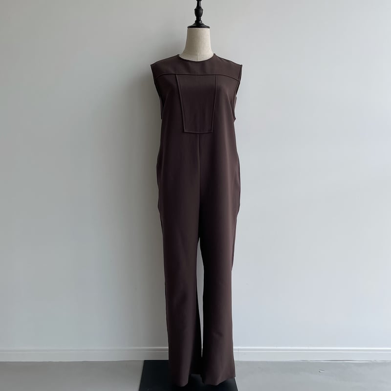 nokcha original】quality lady jumpsuit/deep bro