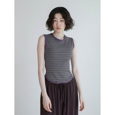 《予約販売》accent stripe tank top/3colors_nt2589