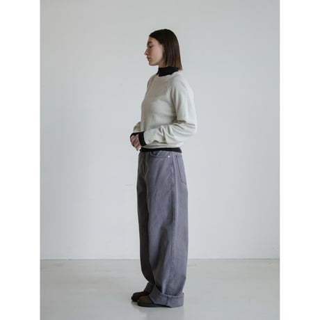 《予約販売》raglan simply knit pullover/2colors_nt2479