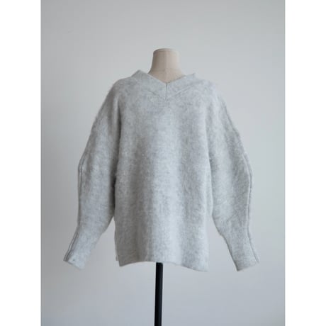 《予約販売》2way alpaca knit cardigan/2colors_no0396